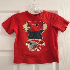 NFL New England Patriots Kids Red T-Shirt 4T Youth